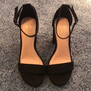 Black Heels from Brash size 5